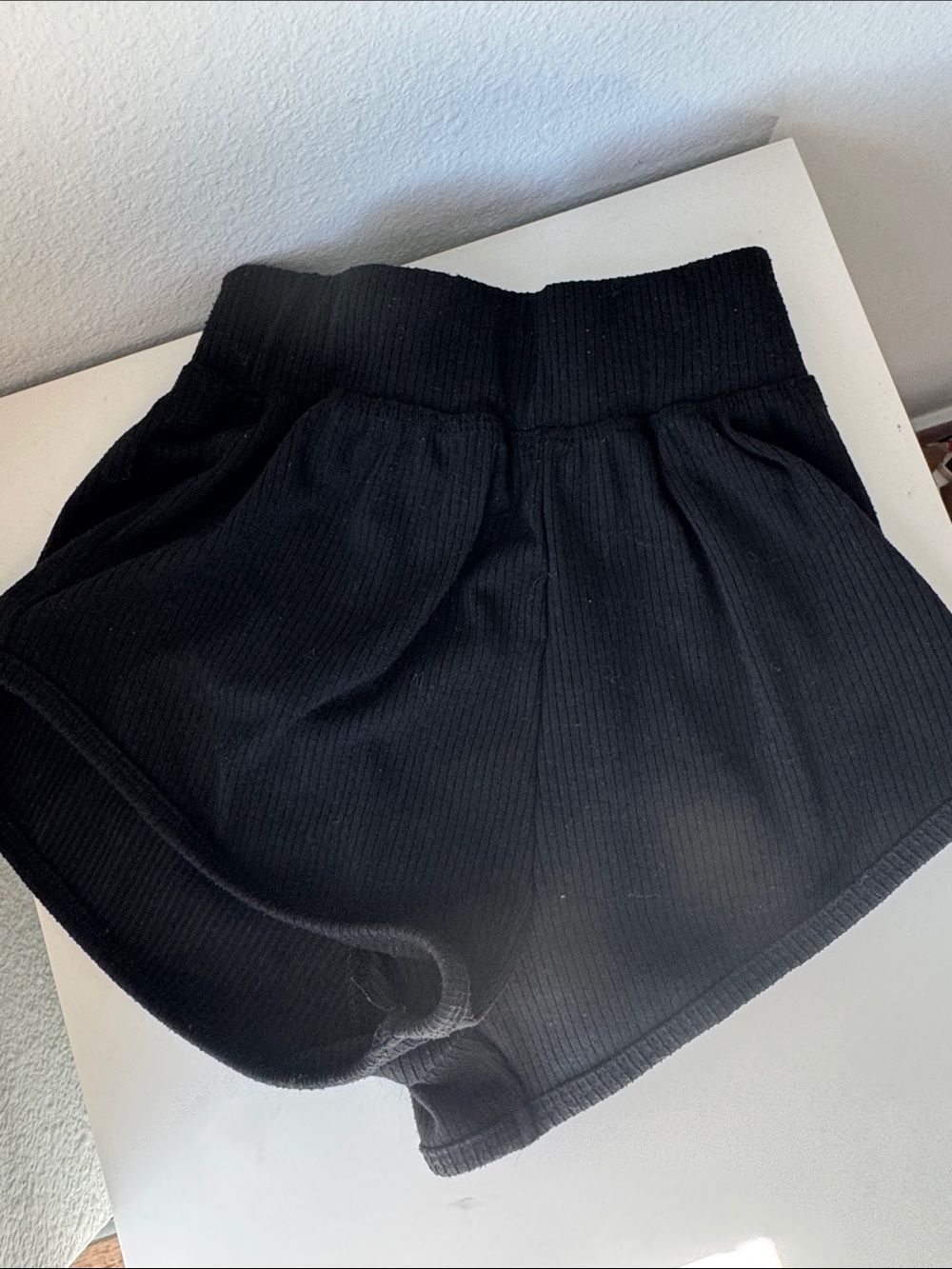 Tiger Friday Dancewear Girls' Black Ribbed Shorts